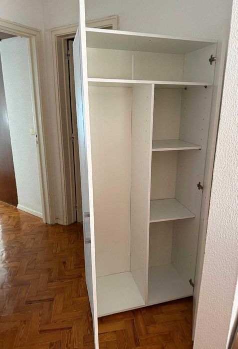 Armário branco 2 portas Leroy Merlin 180x79x42cm