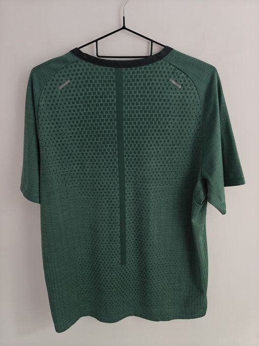 Nike koszulka sportowa krótki rękaw logowana M