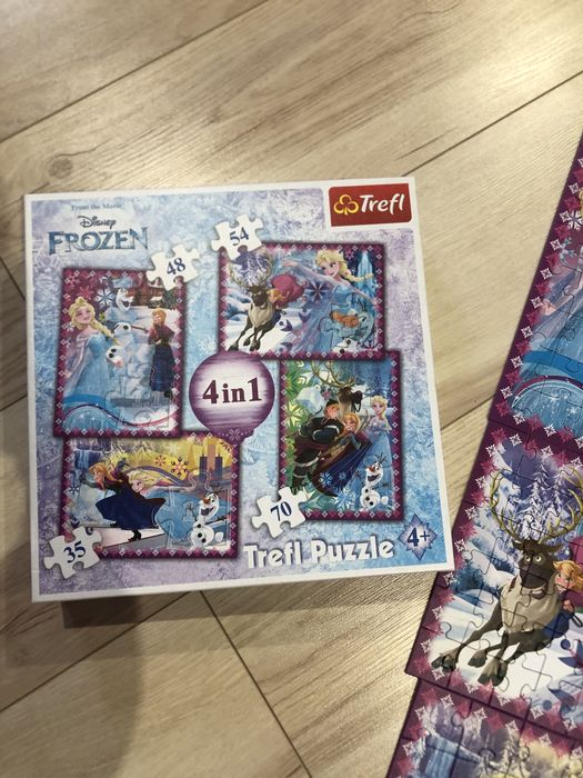Puzzle Kraina lodu 4 w 1