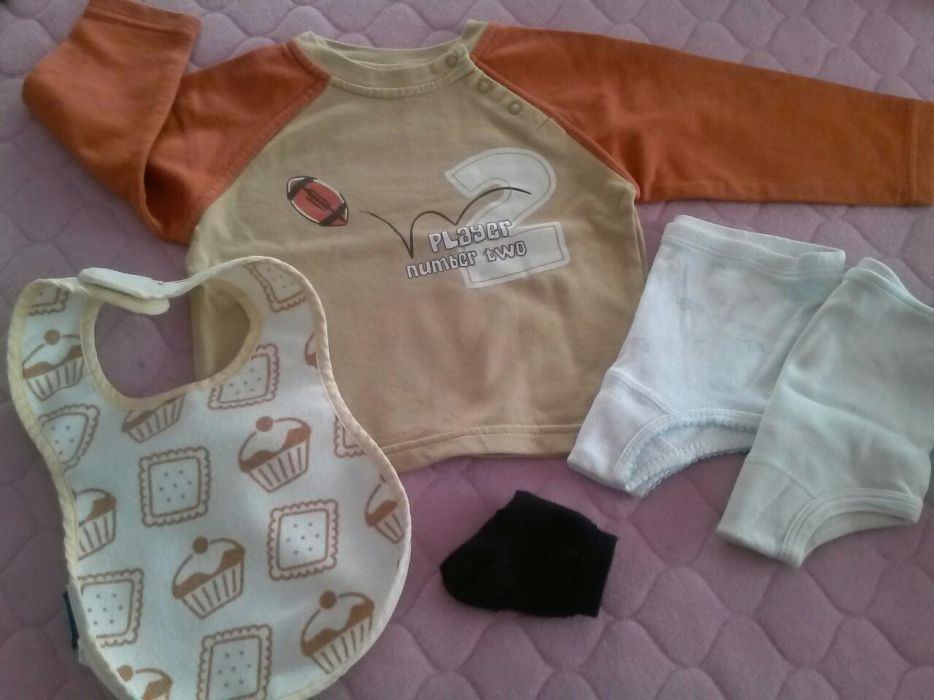 lote rapaz, 6/12 meses, oferta dos portes