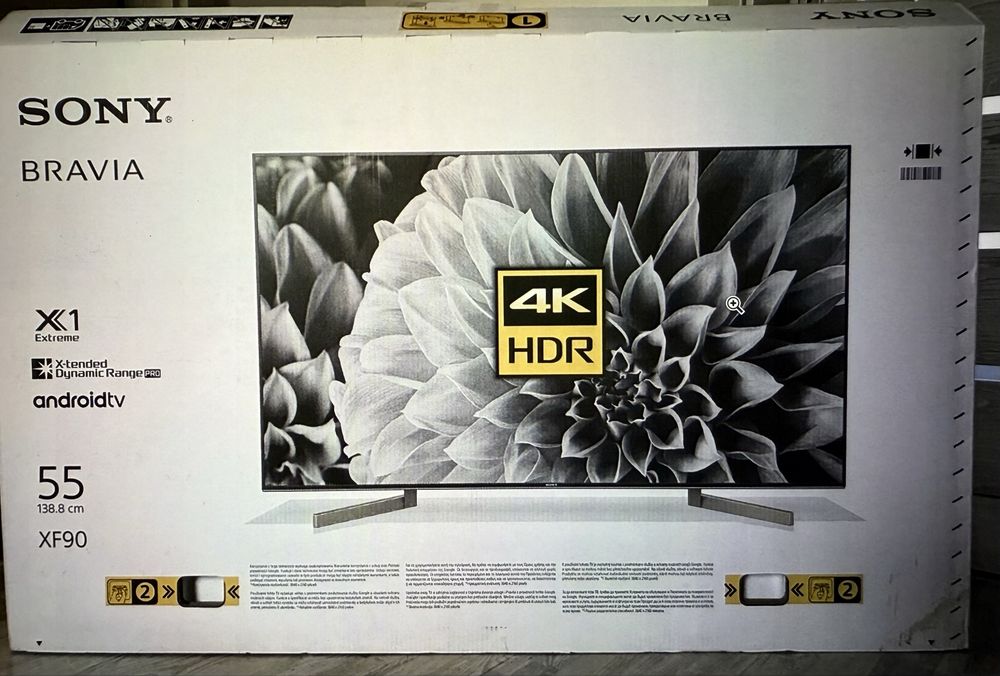 Sony BRAVIA KD-55XF9005 – 55” 4K UHD / 120Hz / Smart TV - idealny stan