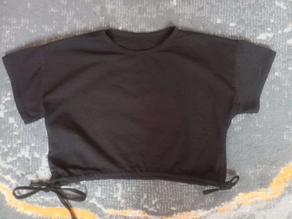 Crop top  czarny