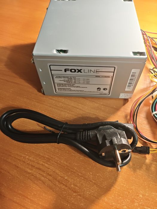 Блок живлення для ПК Foxline ATX450PRS 450W (+ кабель живлення)