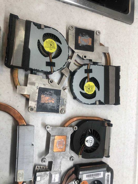 Системы охлаждения от ноутбуков цена за всё 550