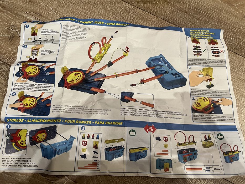 Трек Hot Wheels Track Builder Unlimited Quick Starter Box