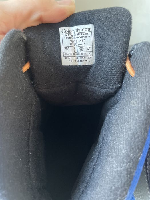 Ботинки, черевики Columbia 39 25 см