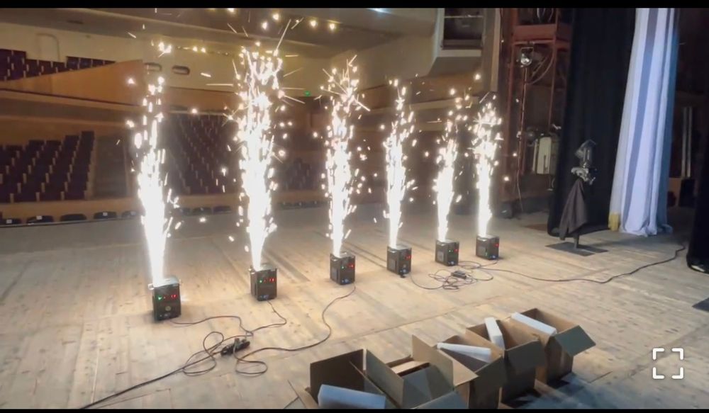 Оренда іскрометів (холодних фонтанів) для вашого свята!