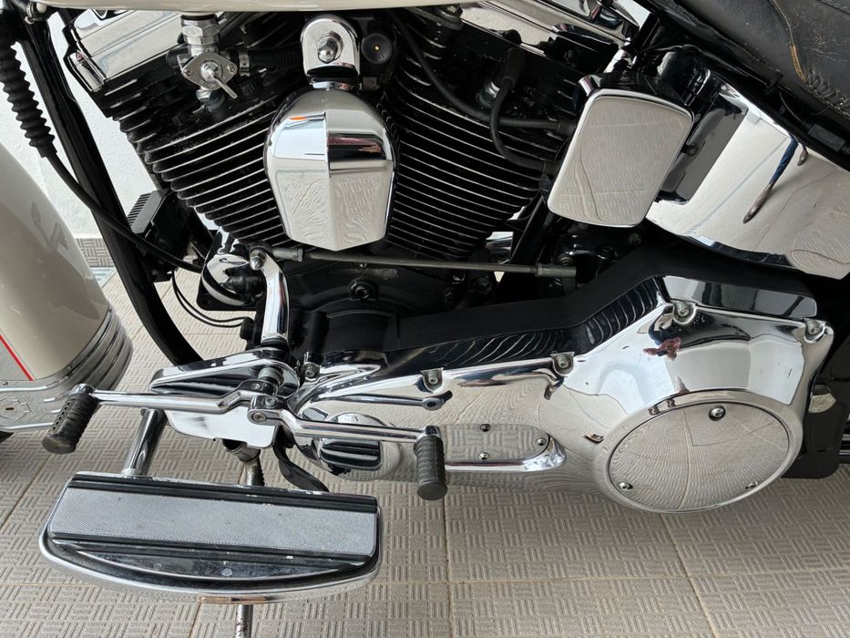 Harley Davidson FLSTN Heritage Softail Nostalgia Special Cowglide Moo Glide 2
