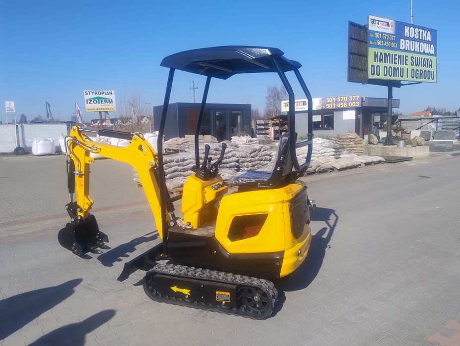 Mini koparka gąsienicowa NUOMAN 1T. Silnik diesel KOOP, NOWA* GWARANCJA, Bezpośredni importer, dostępne od ręki na placu, dostawa cała Polska !!!