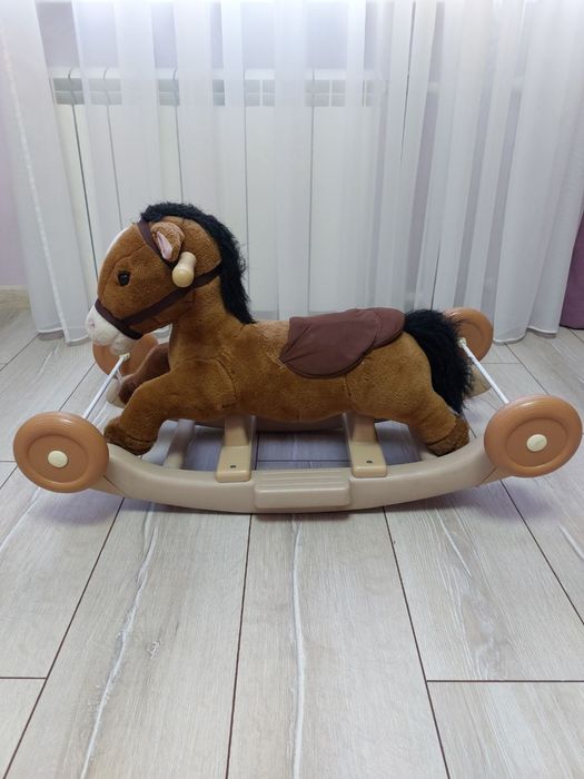 Лошадка каталка-качалка 2 в 1