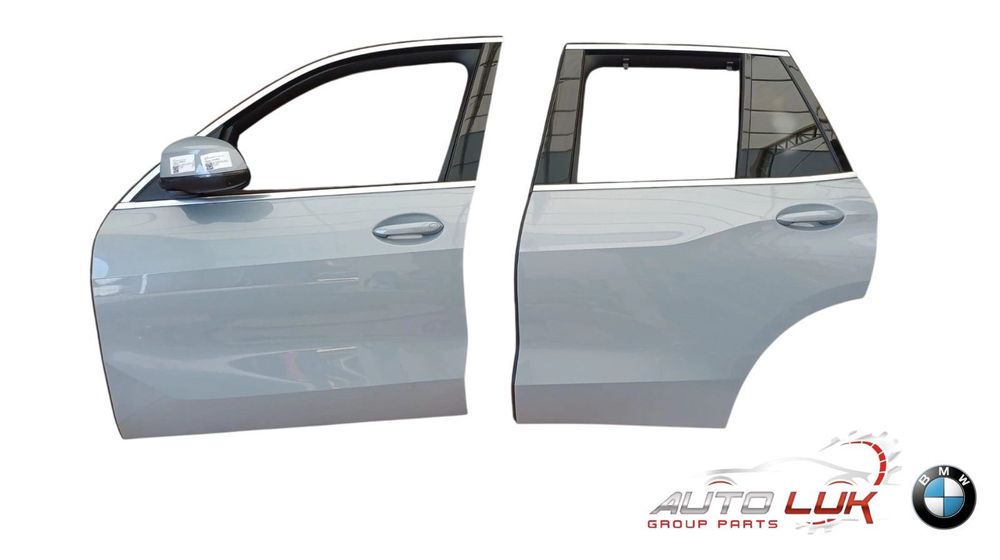 BMW X5 LIFT G05 DRZWI LEWE KOMPLET C4P Brooklyn Grau Metallic