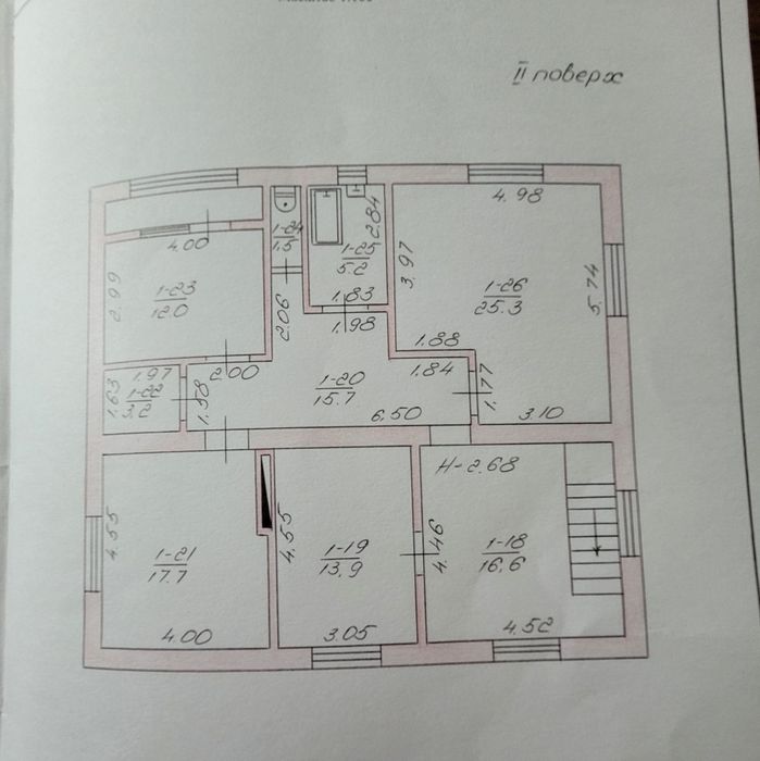 Липинський масив!Об'їзна! Північний ринок поруч! 2п,185м,11сот! 175000