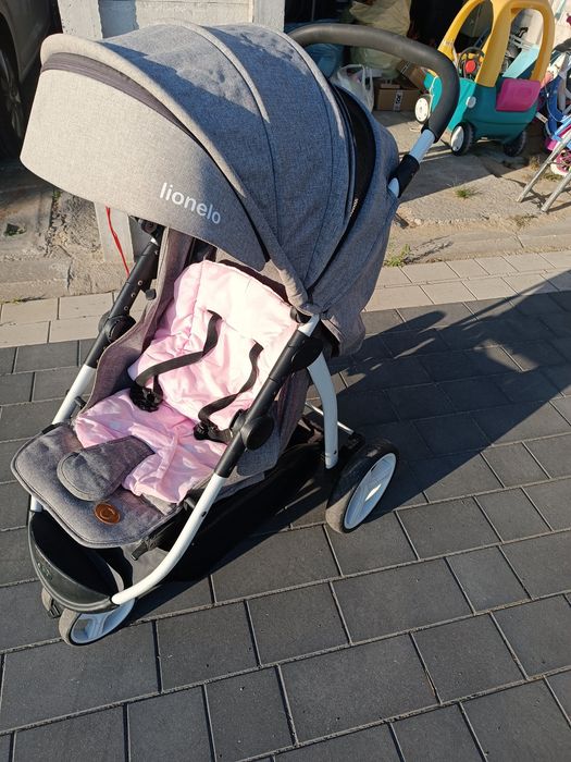 Wózek Bebetto 3w1 + śpiwór zimowy + akcesoria