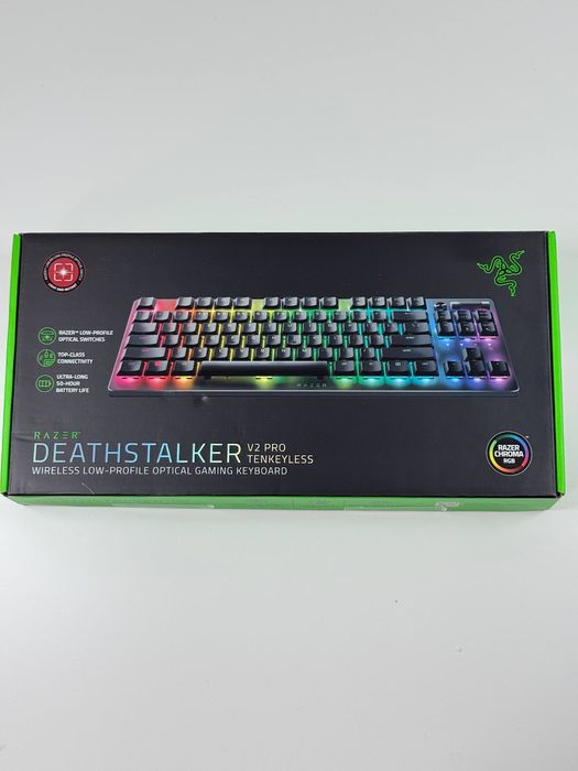 Klawiatura Razer DeathStalker V2 Pro Tenkeyless QWERTZ Black