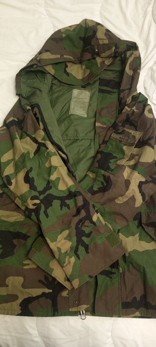 ECWCS Cold Weather Parka woodland камуфляж