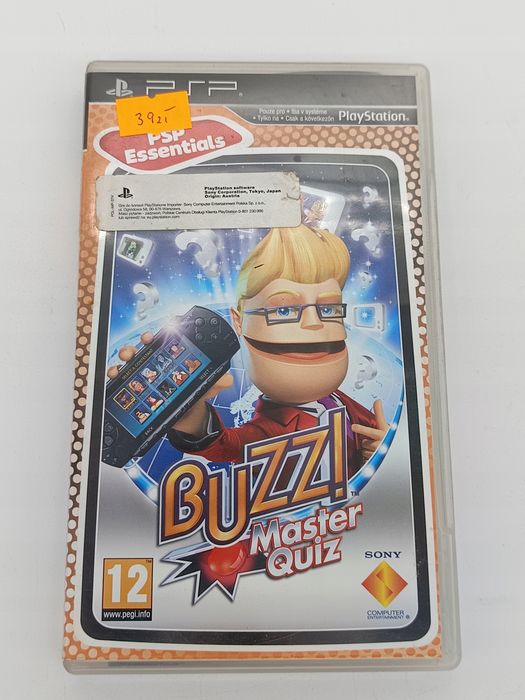 buzz! master quiz pl wydanie playstation portable (psp) pudełkowa