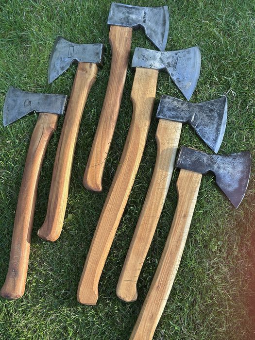 Stary niemiecki cechowany toporek