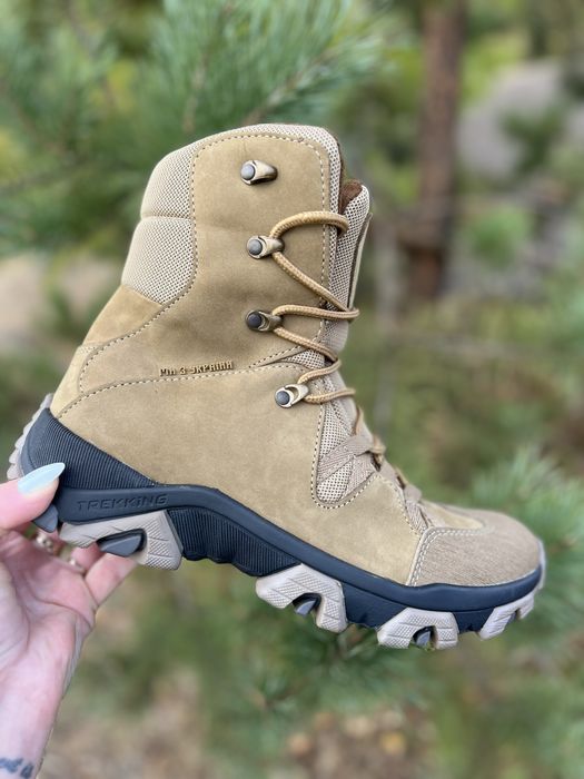 Берцы зимние / койот олива черные / Берці зимові / натуральна шкіра