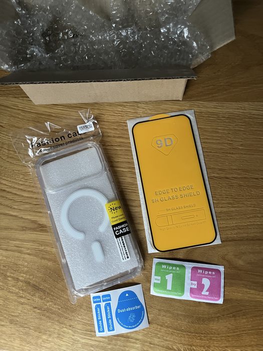 ETUI IPhone 17 Pro Max | Szkło Hartowane H9 + Akcesoria do montażu