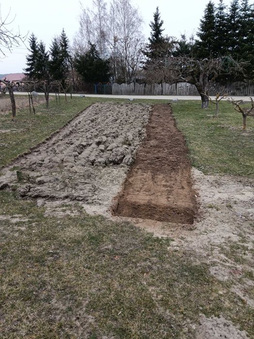 Usługi glebogryzarką