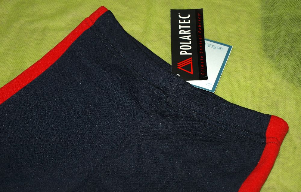 Legginsy czerwony pas - Kwark - Rozmiar S