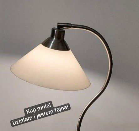 Lampa stojąca do czytania z IKEA