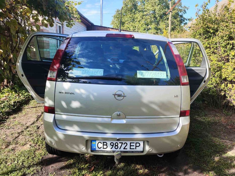 Продам опель меріва а opel meriva a 1.6