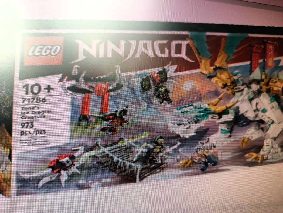 LEGO 71786 Ninjago Lodowy smok Zane'a.