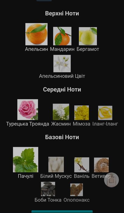 Парфумована вода схожа на Chanel