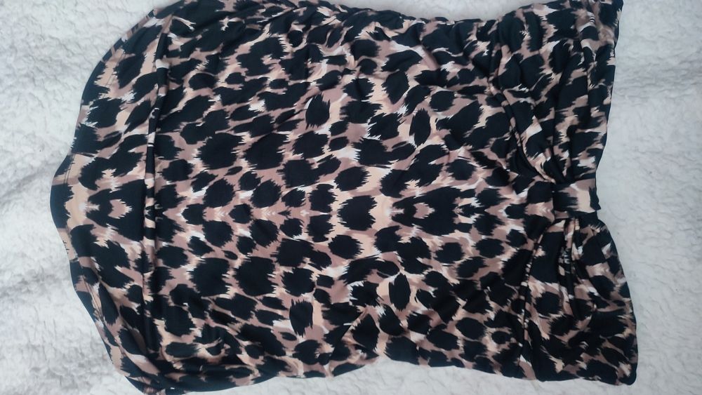 Top, elastyczny, panterka
