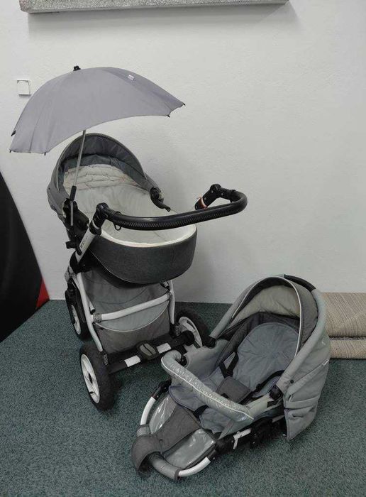 Wózek 2w1 RIKO Nano AluTech