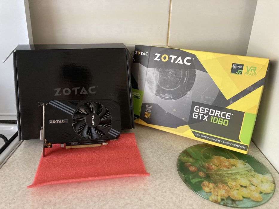 zotac gtx 1060 6gb - купити комплектуючі для ПК - Ціна на OLX.ua