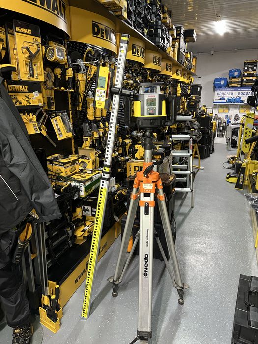 Ротаційний лазерний нівелір Leica Rugby CLX700 Hilti PR уклон двум ося