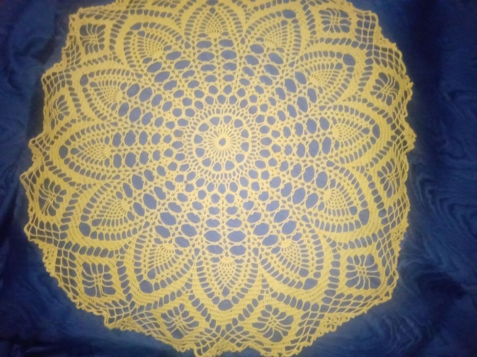 Салфетка крючком