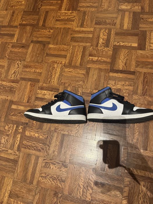 Air Jordan 1 Mid White Royal