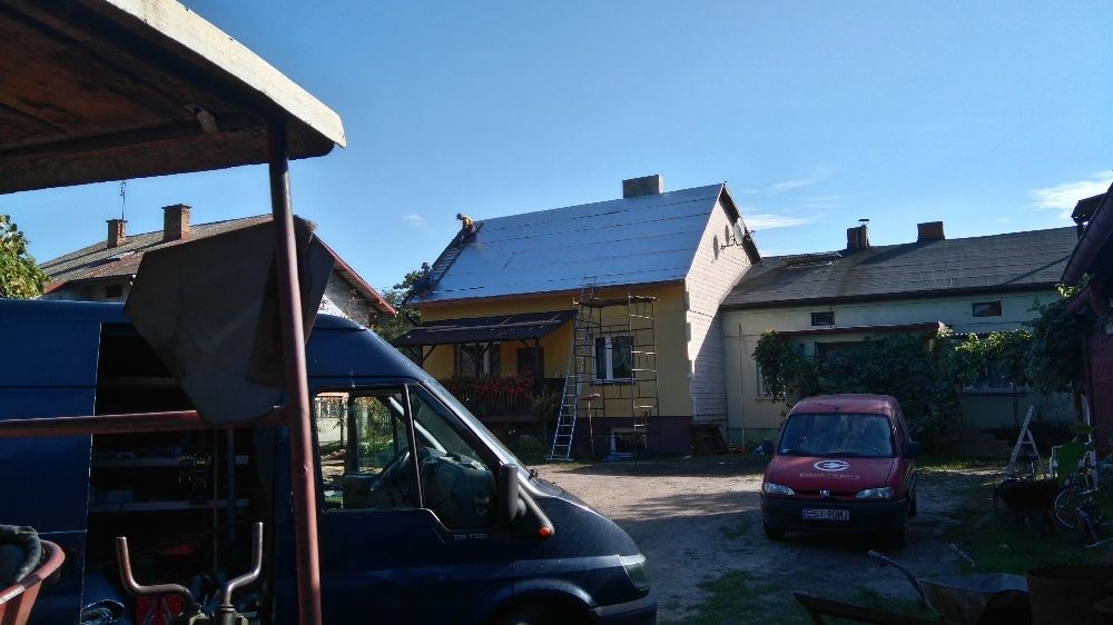 Papa termozgrzewalna, papowanie, deskowanie