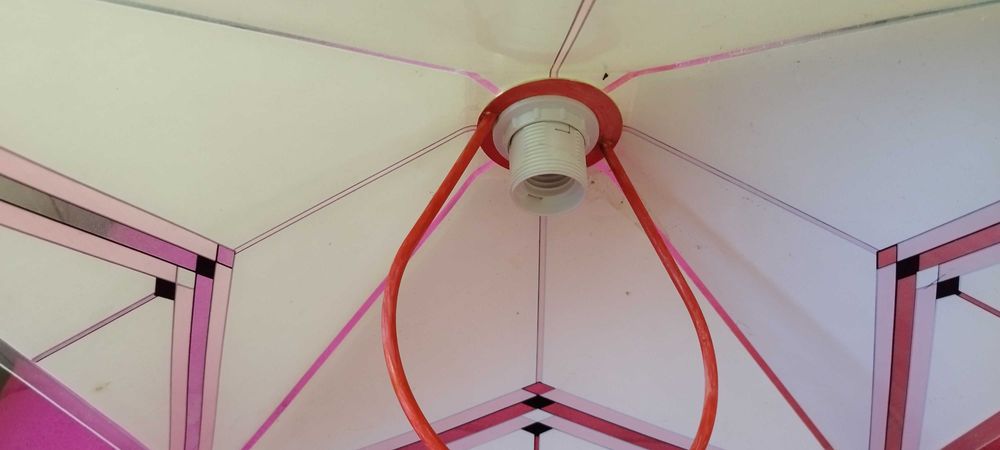 Candeeiro teto usado