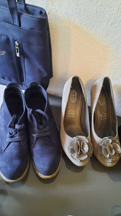 Buty 7 par rozm 37 UGG skórzane Vans Lasocki+gratis torebka