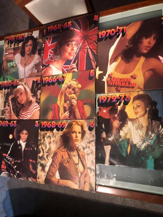 8 lps de musica dos anos 50 a 1973 das seleçoes reader's digest