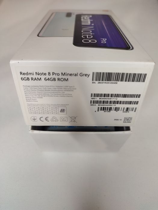 Xiaomi redmi note 8 pro, 6/64Gb