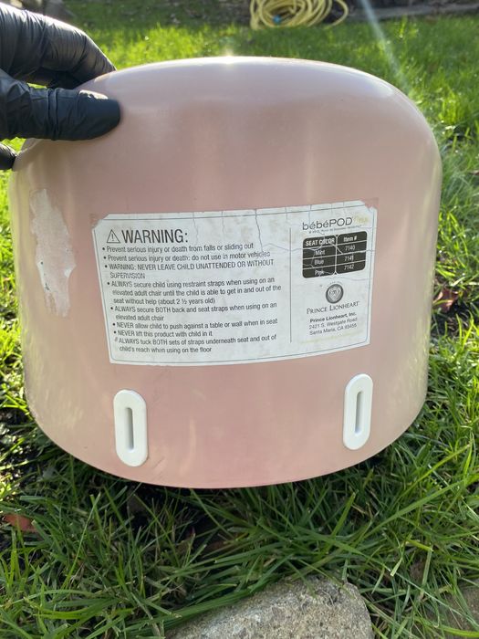 Fotelik do jedzenia dla dziecka