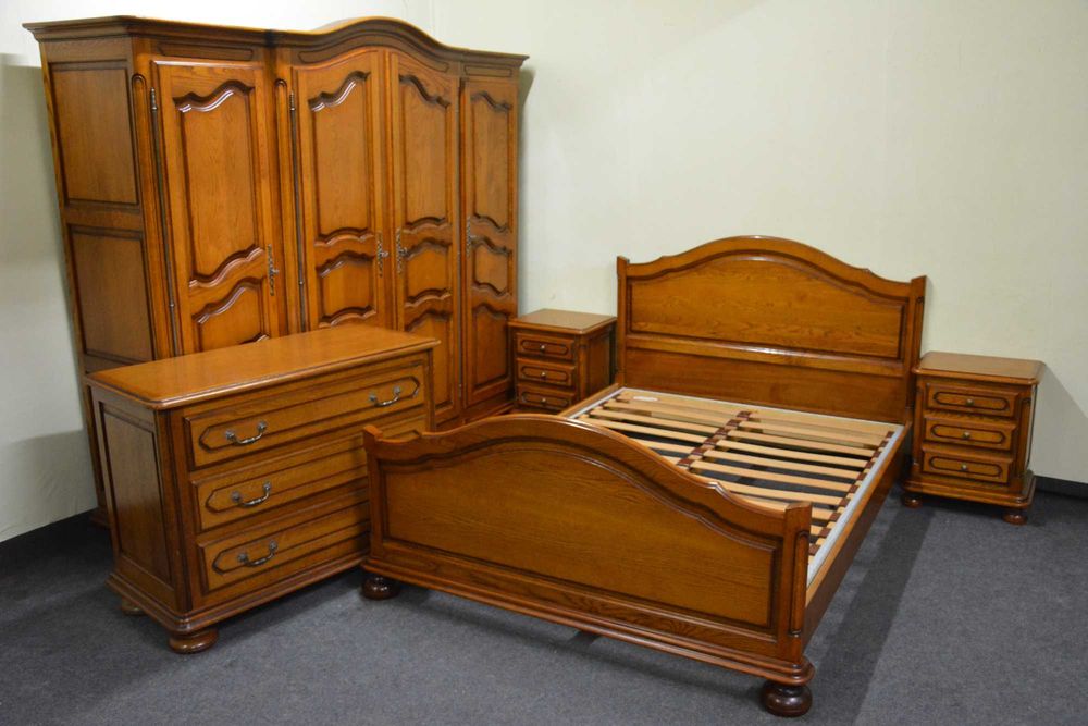 Piękna Sypialnia Dębowa - meble sypialniane