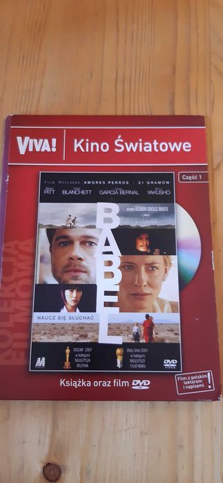BABEL Brad Pitt Cate Blanchett DVD płyta z książeczką