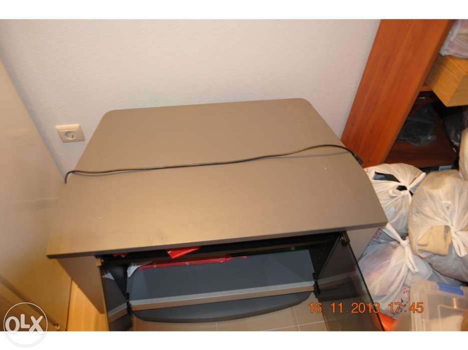 Mesa de TV Cor Cinza