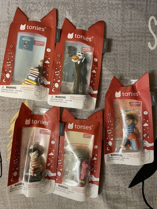 Англійські тоні, tonie для Toniebox