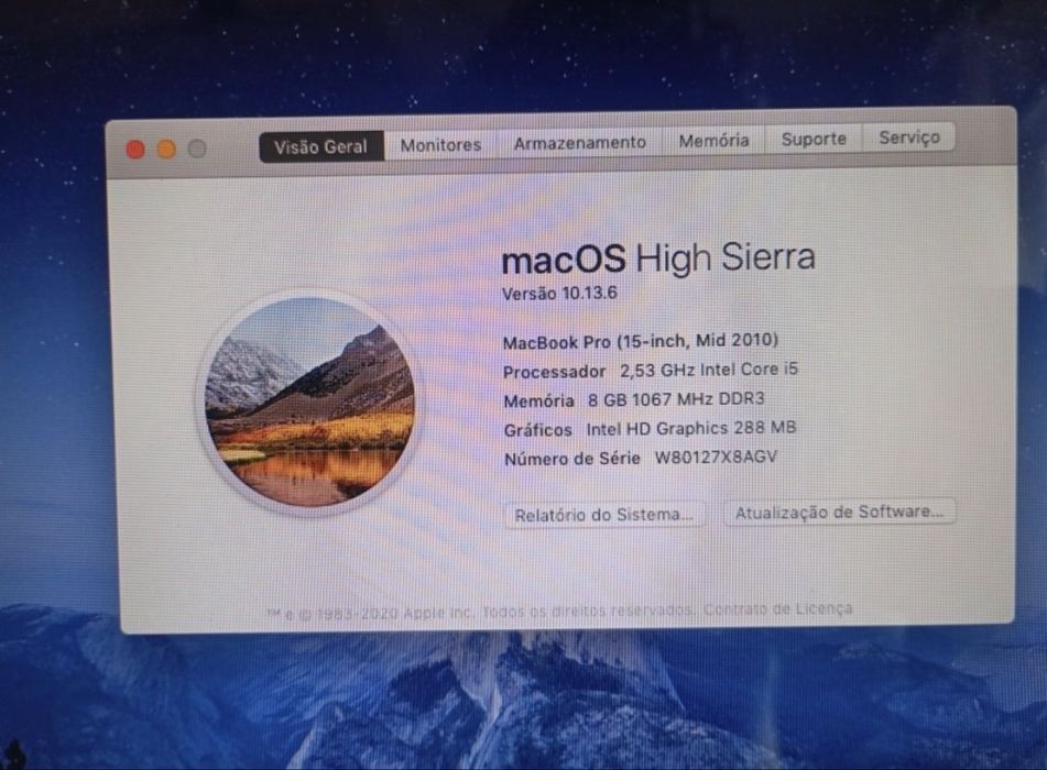 Computador Apple macbook Pro