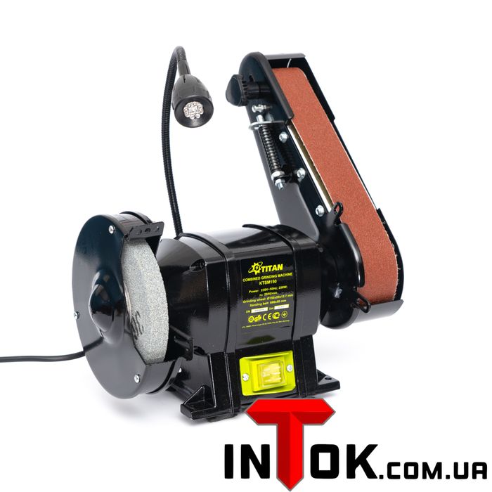 Точильно-шлифовальный станок TITAN KTSM150 LED