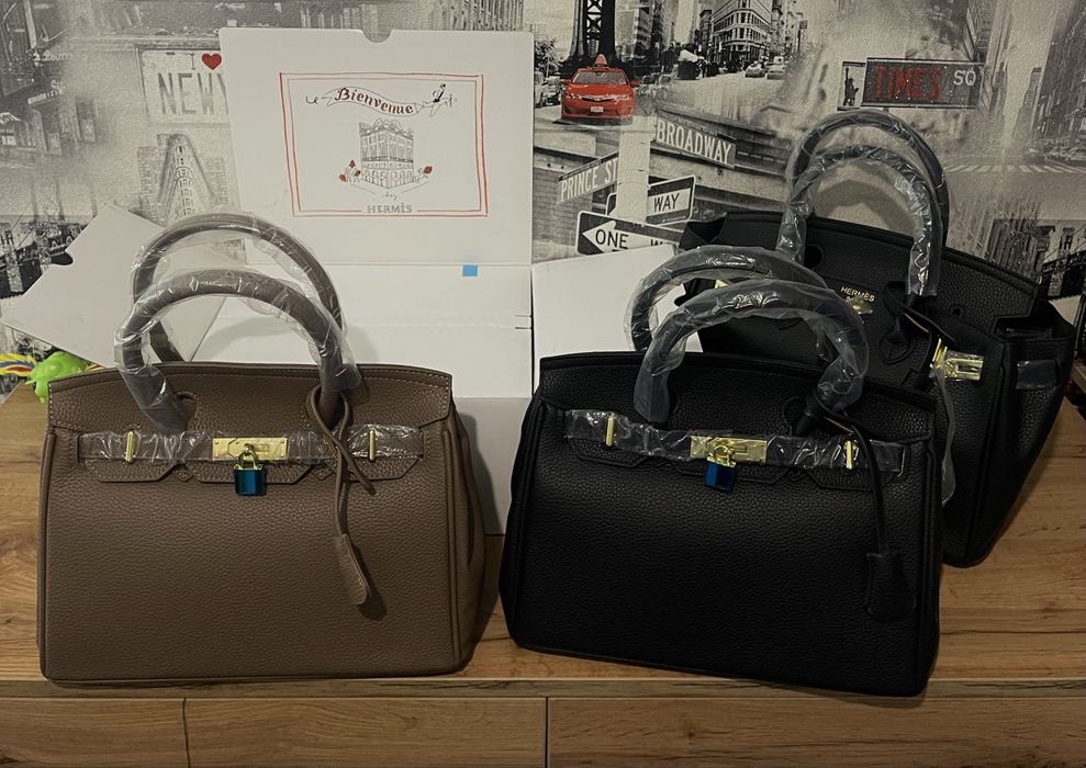 Hermès Birkin Style Leather Handbag | New