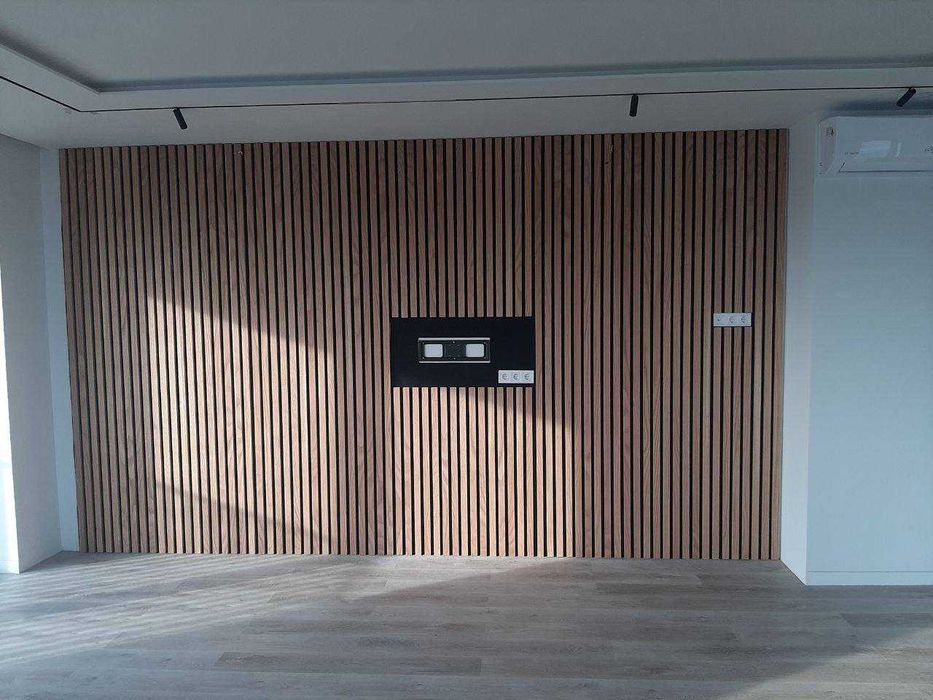 Рейка з дерева на стіну. Акустичні панелі. Декоративная панель. Рейки