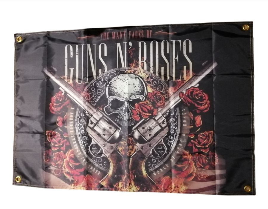 Постер Guns N Roses гурт музичний, плакат музика рок декор